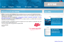 Tablet Screenshot of effbe-diaphragm.com